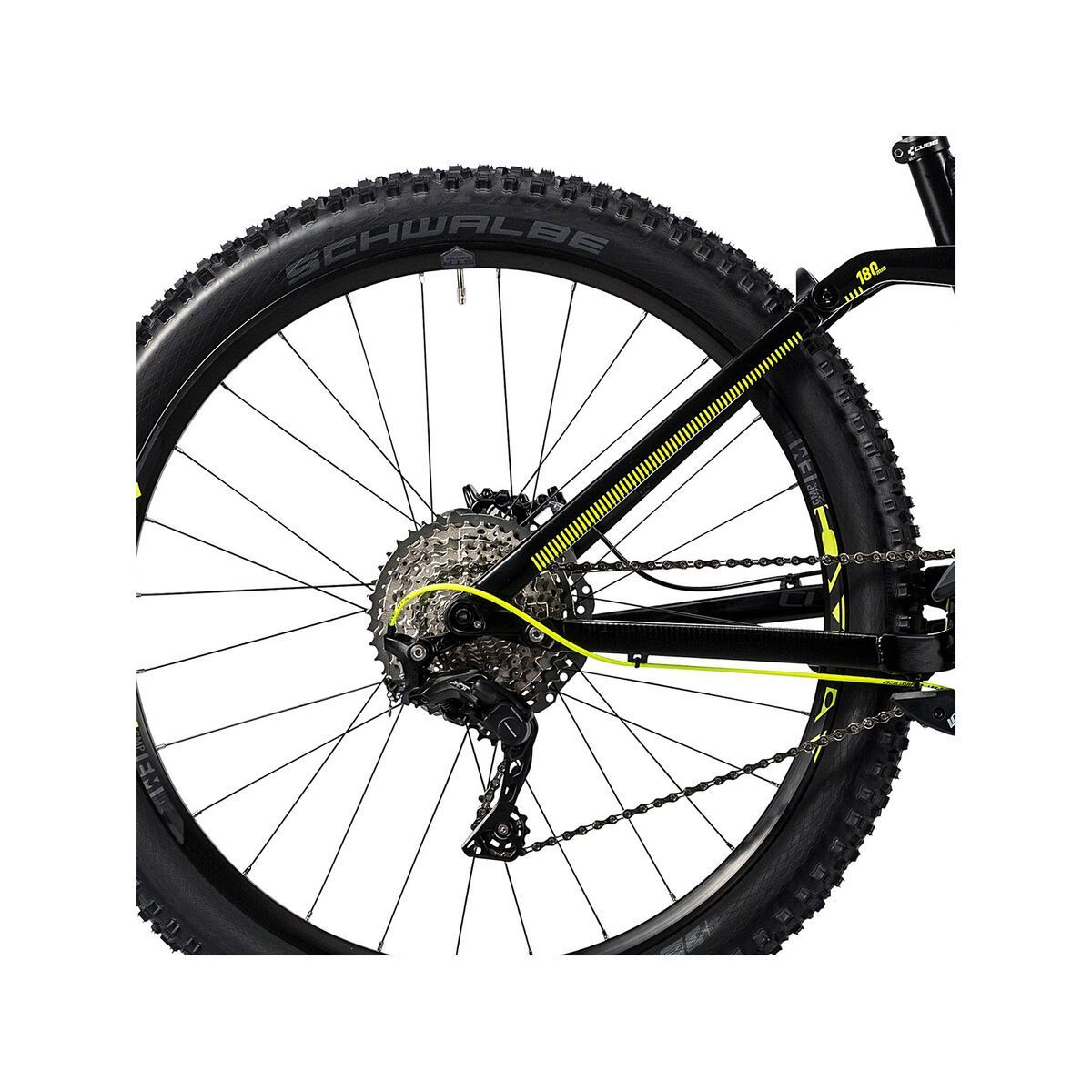 Cube Fritzz 180 HPA Race 27.5, black´n´flashyellow - Bild 4