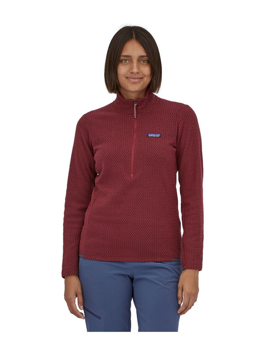 Patagonia Women's R1 Air Zip Neck, sequoia red - Bild 2