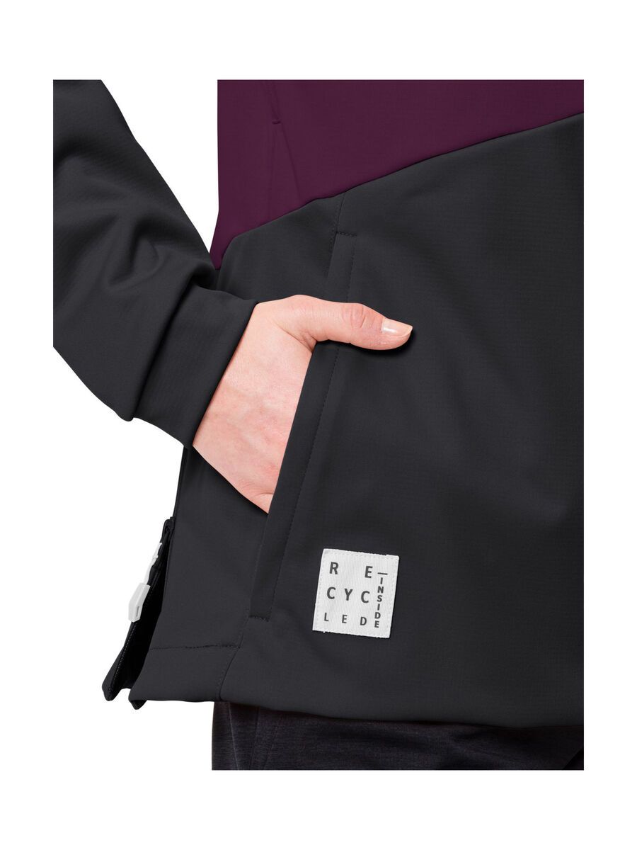 Vaude Women's Tremalzo Softshell Jacket, black - Bild 5