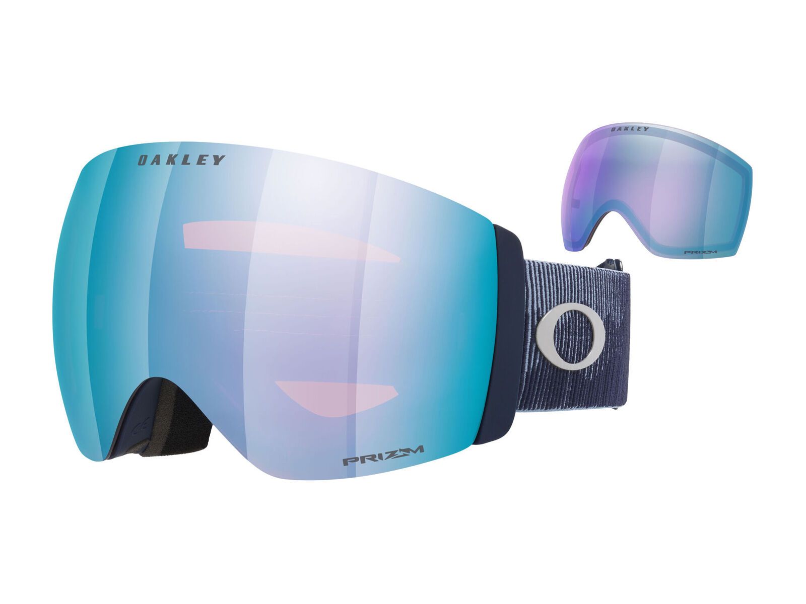Oakley Flight Deck Pro L, Prizm Snow Sapphire Iridium & Prizm Snow Iced Iridium / stonewash mtn - Bild 1