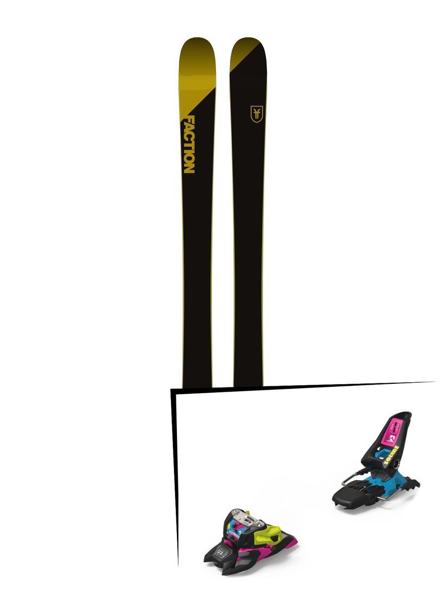 Set: Faction Candide 2.0 2018 + Marker Squire 11 ID black/pink/blue - Bild 1