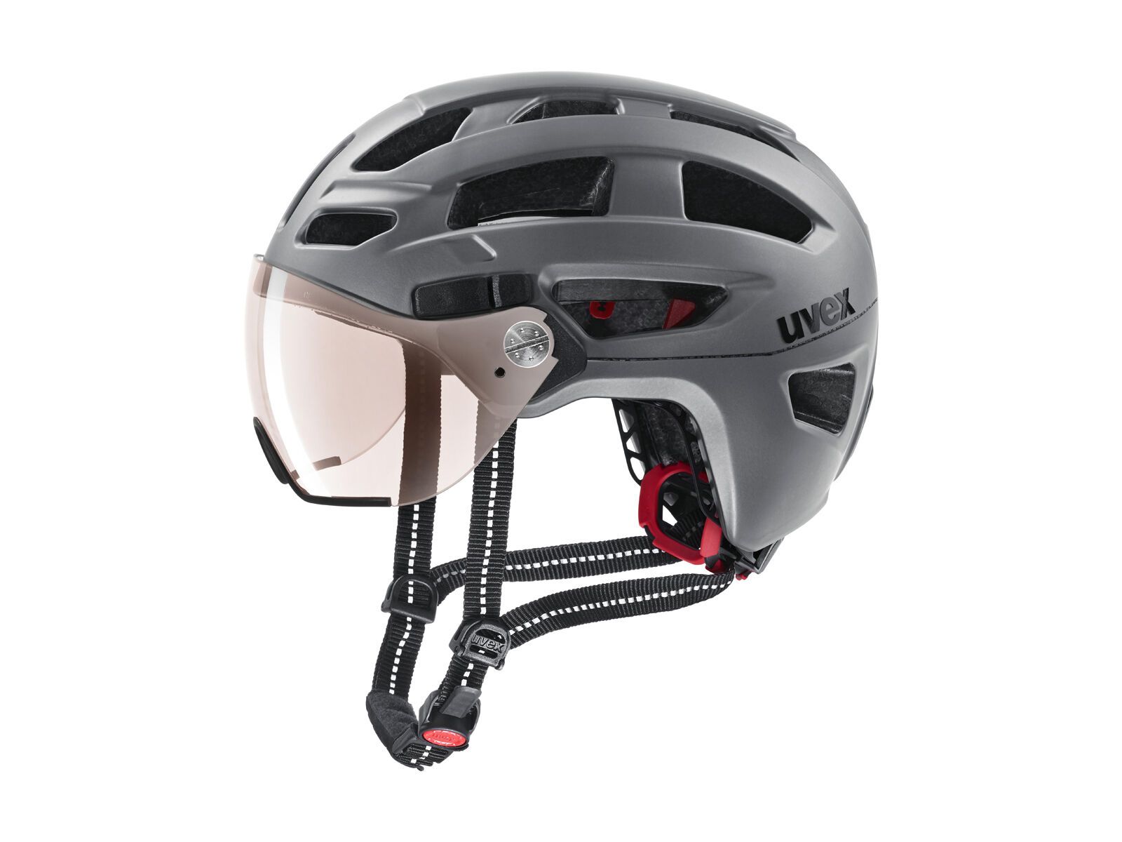 uvex finale visor v, strato steel - Bild 1