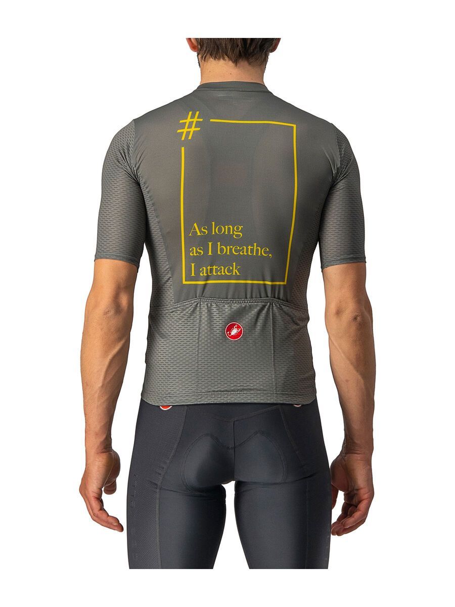 Castelli Breathe Attack Jersey, forest gray - Bild 2
