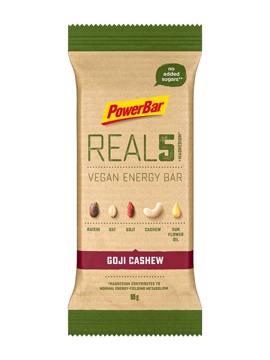 PowerBar Real5 Vegan Energy Bar - Goji Cashew - Bild 1