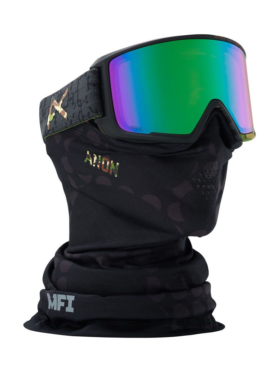 Anon M3 MFI inkl. Wechselscheibe, circle camo/Lens: sonar green - Bild 1