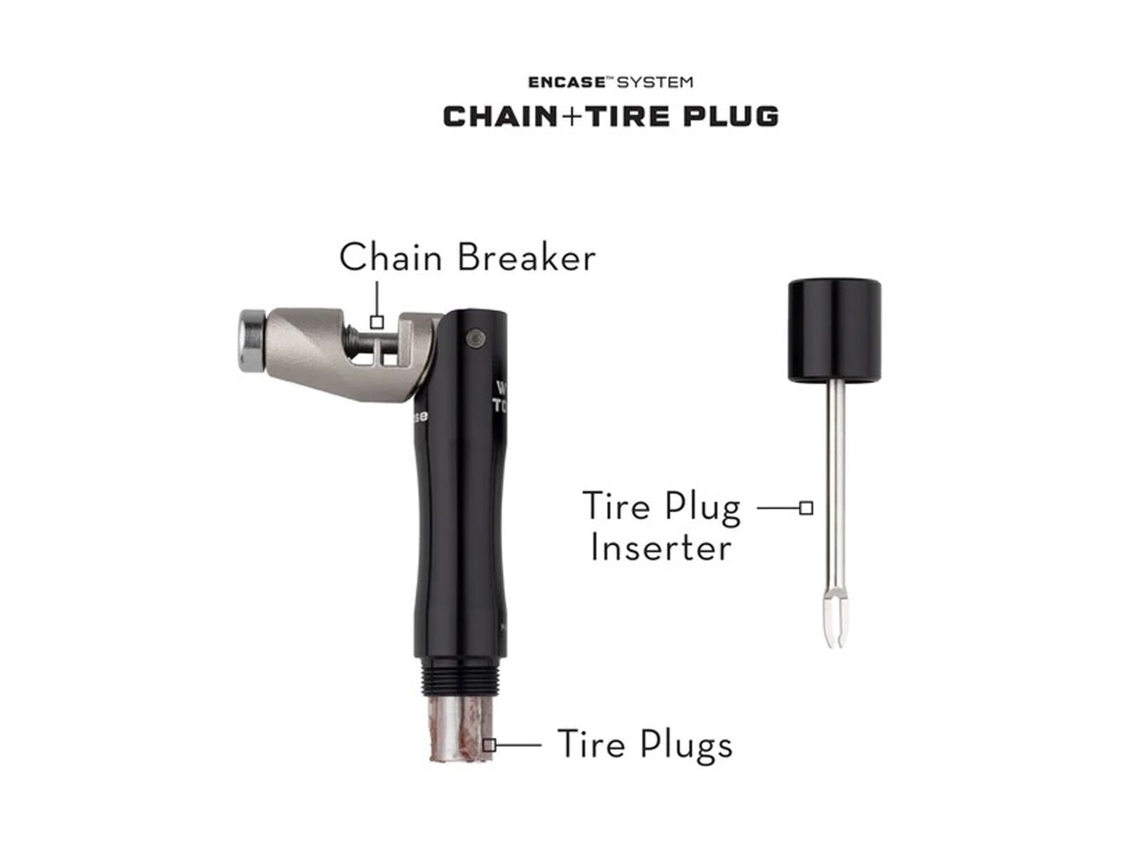 Wolf Tooth EnCase System Chain + Tire Plug Multi-Tool - Bild 4