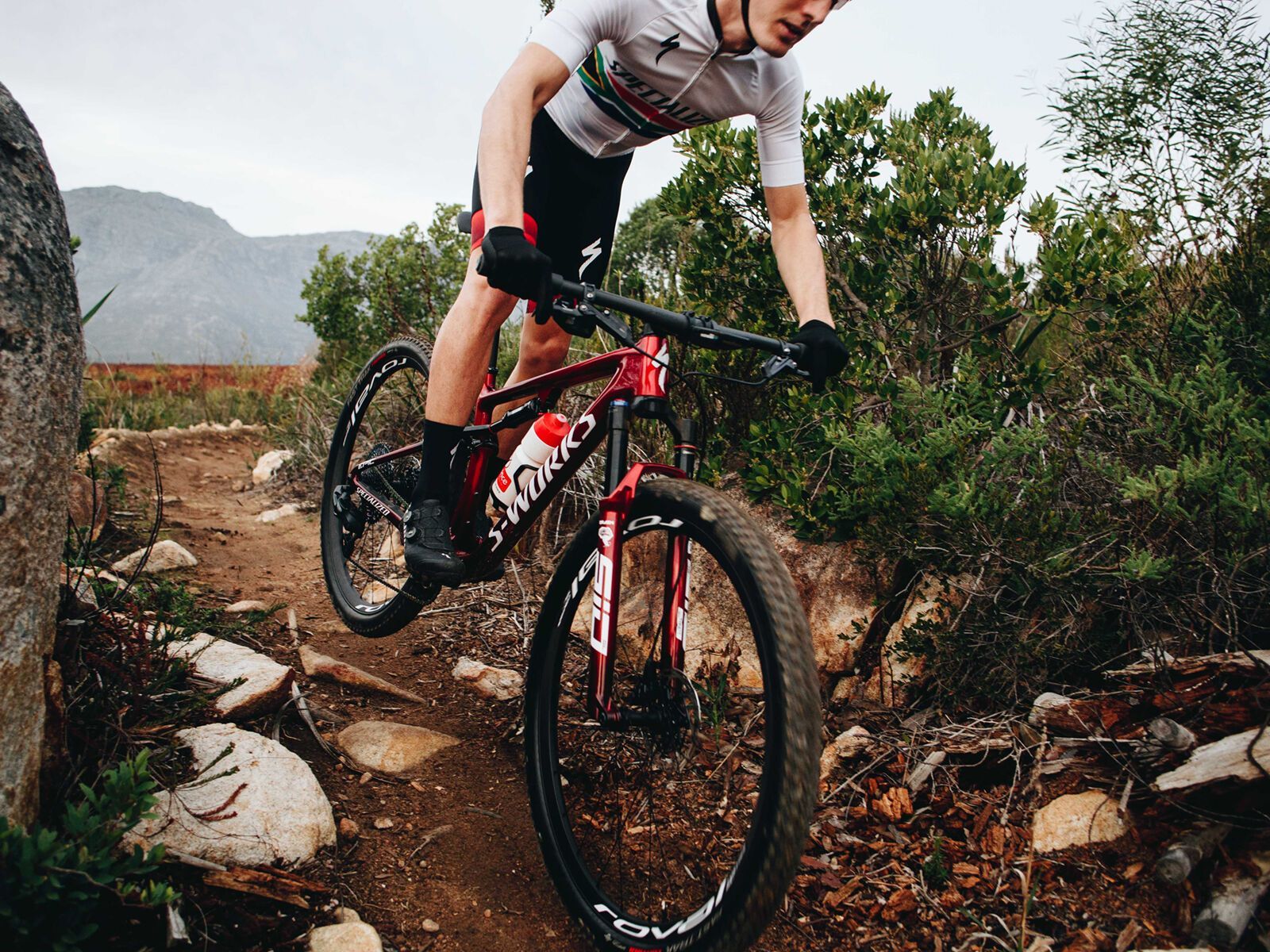 Specialized S-Works Epic Frameset, carbon/white/spectraflair - Bild 6