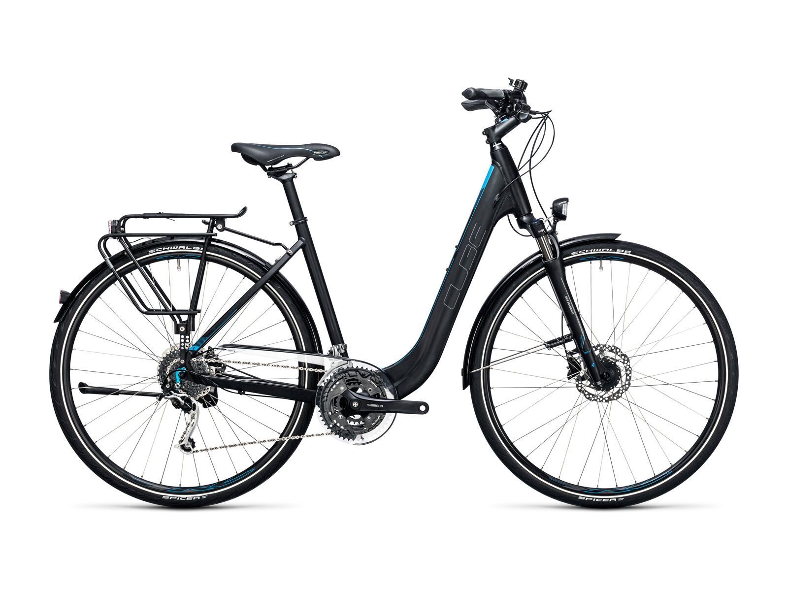 Cube Touring EXC Easy Entry, black´n´blue - Bild 1