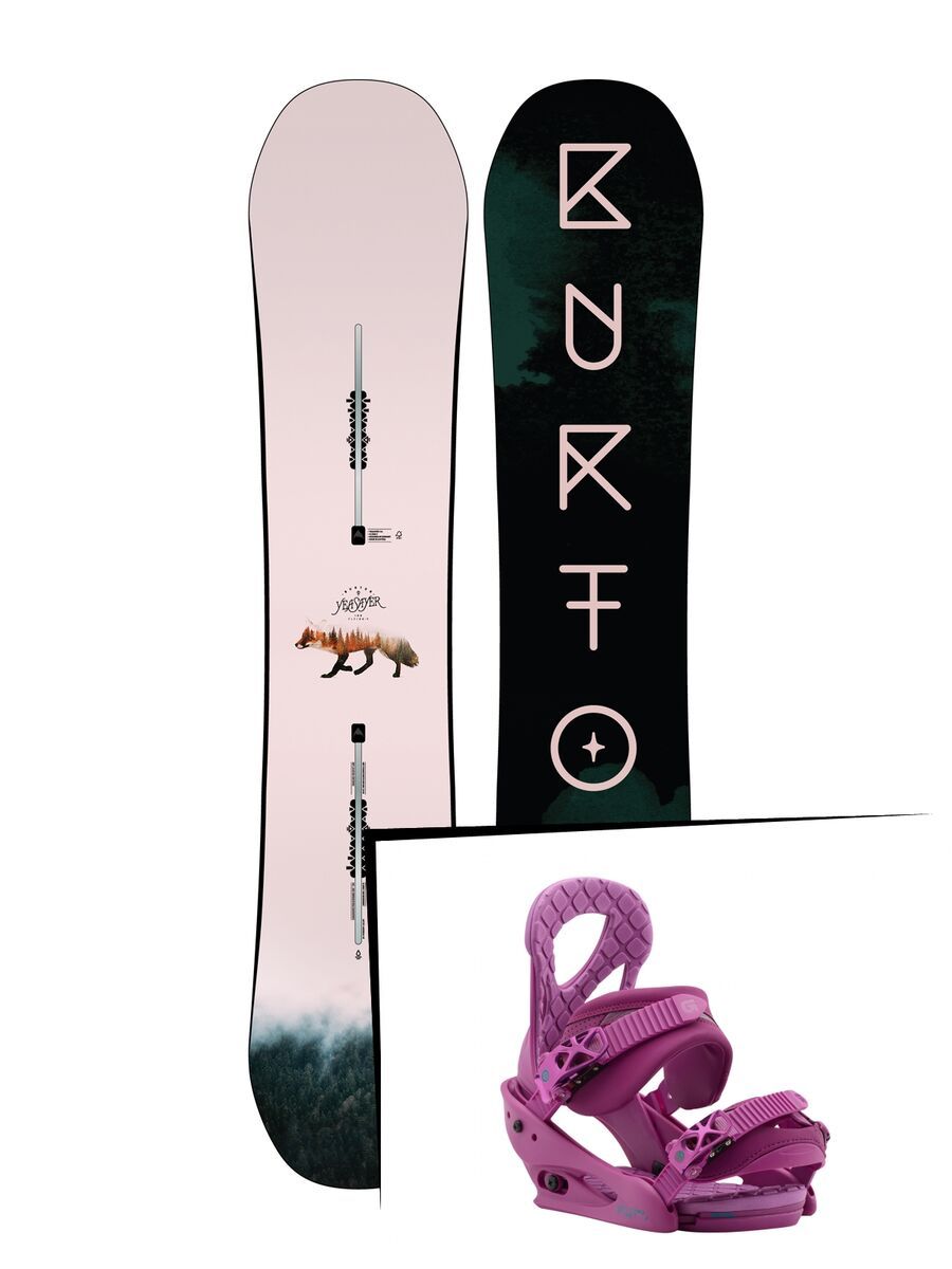 Set: Burton Yeasayer Flying V 2019 +  Stiletto (1931124S) - Bild 1