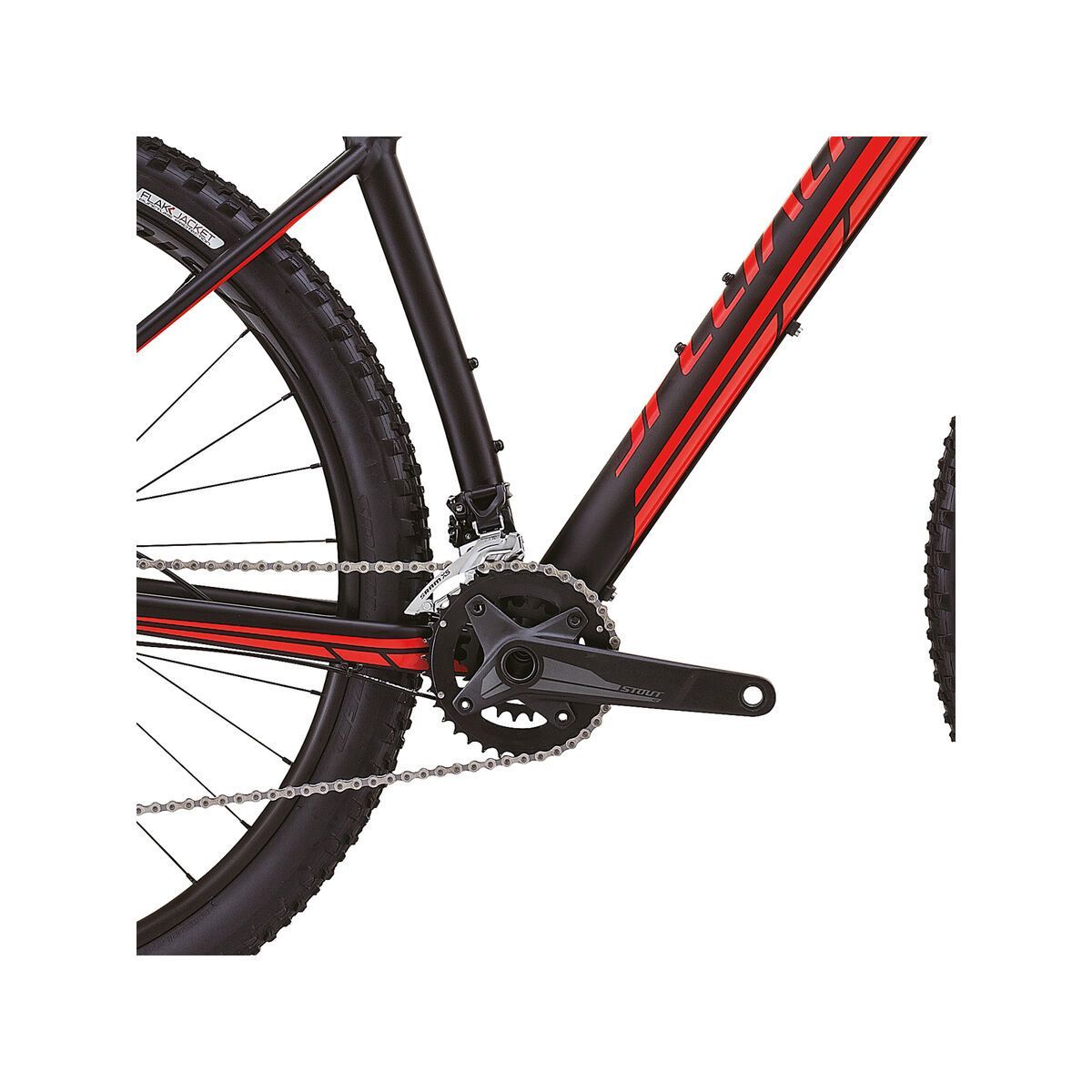 Specialized Rockhopper Expert 29, satin black/gloss rocket red - Bild 3