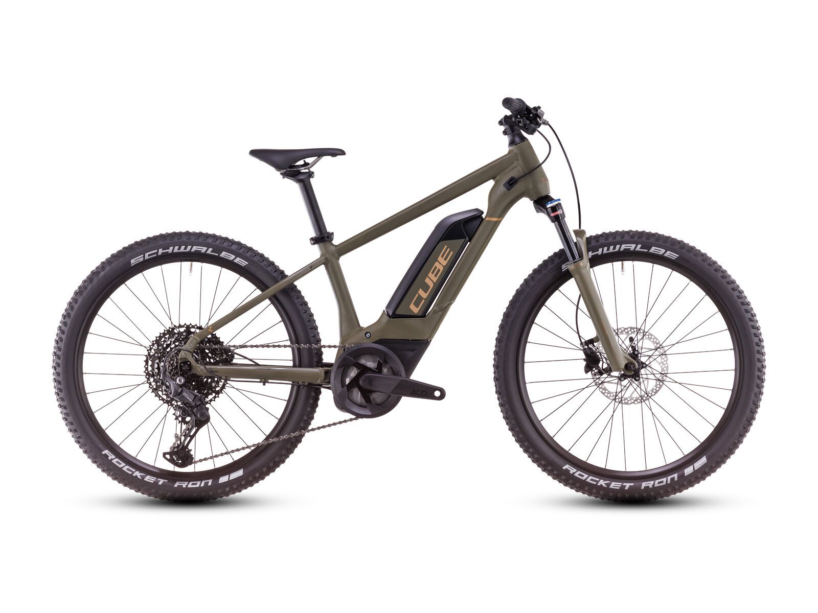 Cube Acid 240 Hybrid Rookie SLX 500, dustyolive´n´gold - Bild 1