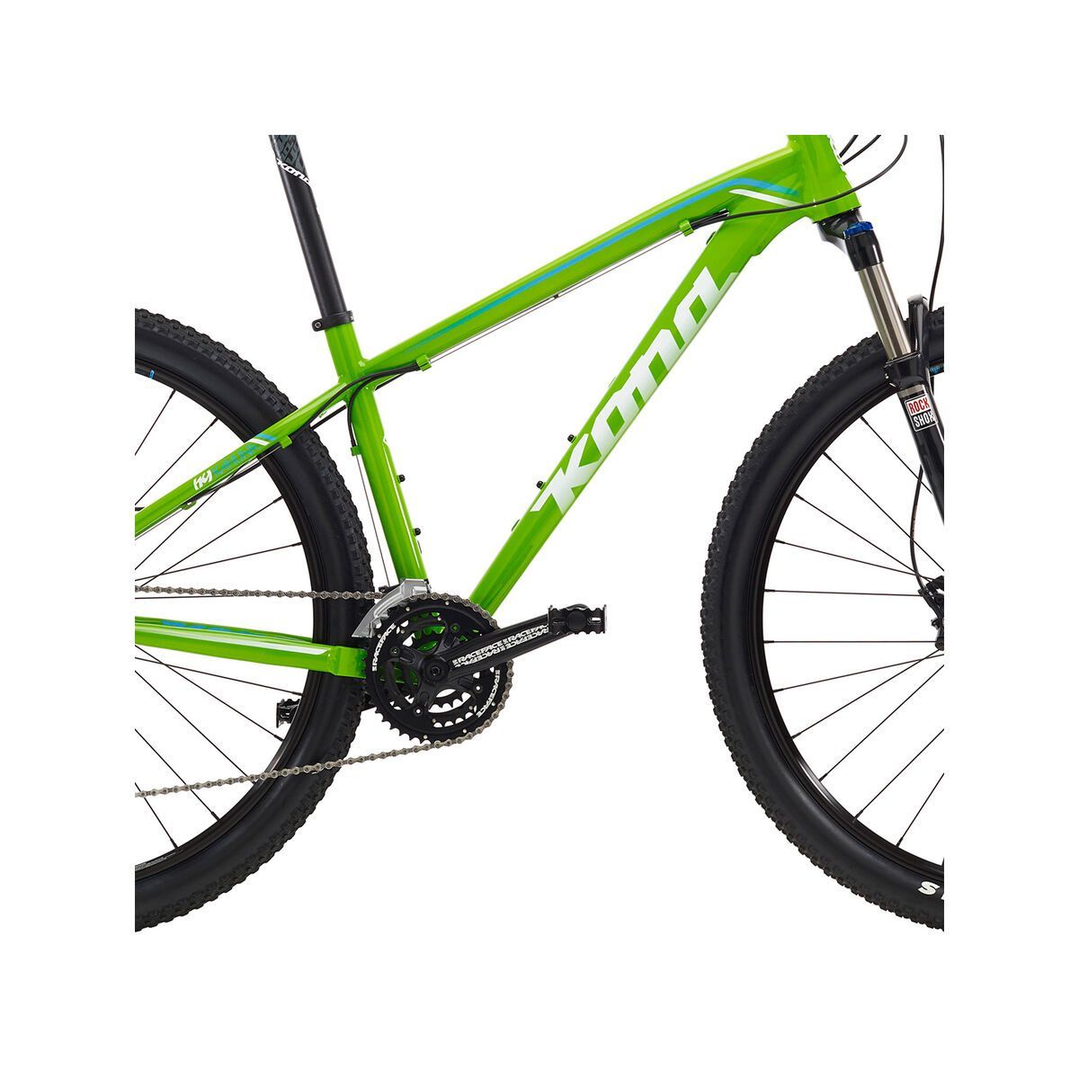 Kona Kahuna, gloss lime w/ white & cyan decals - Bild 3