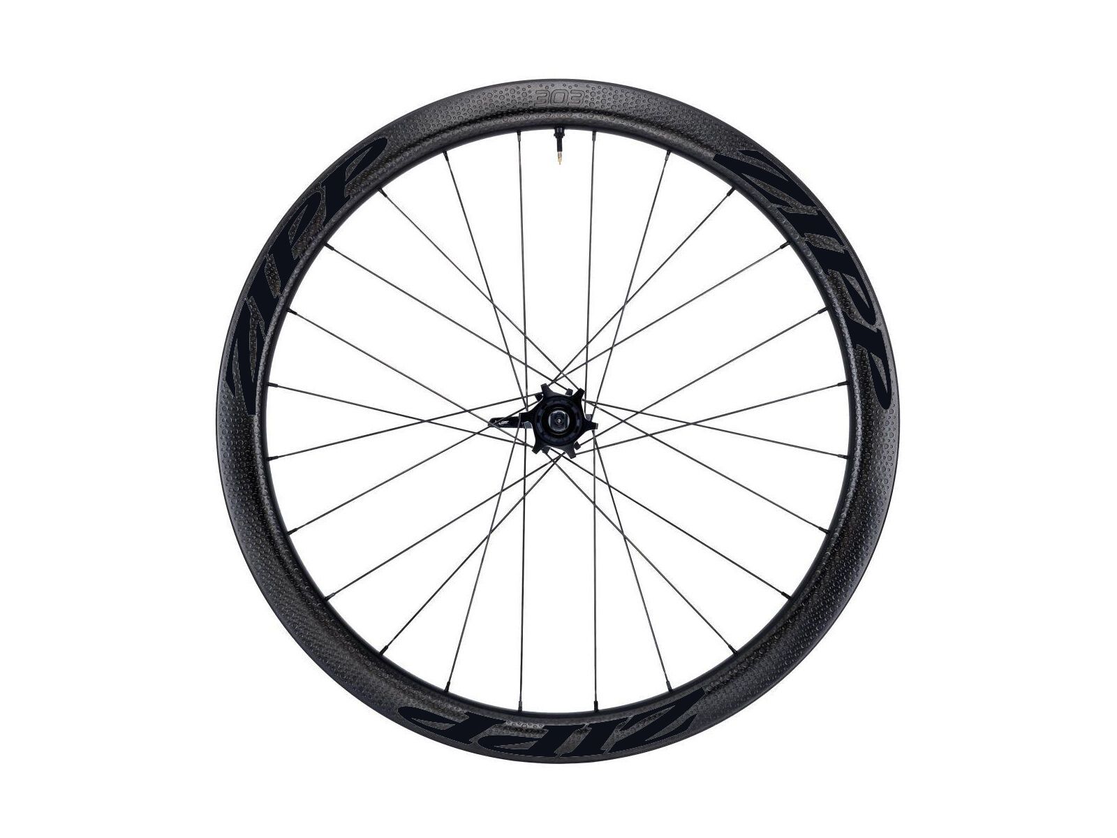 Zipp 303 Firecrest Carbon Clincher Tubeless Disc-brake, schwarz - Bild 1