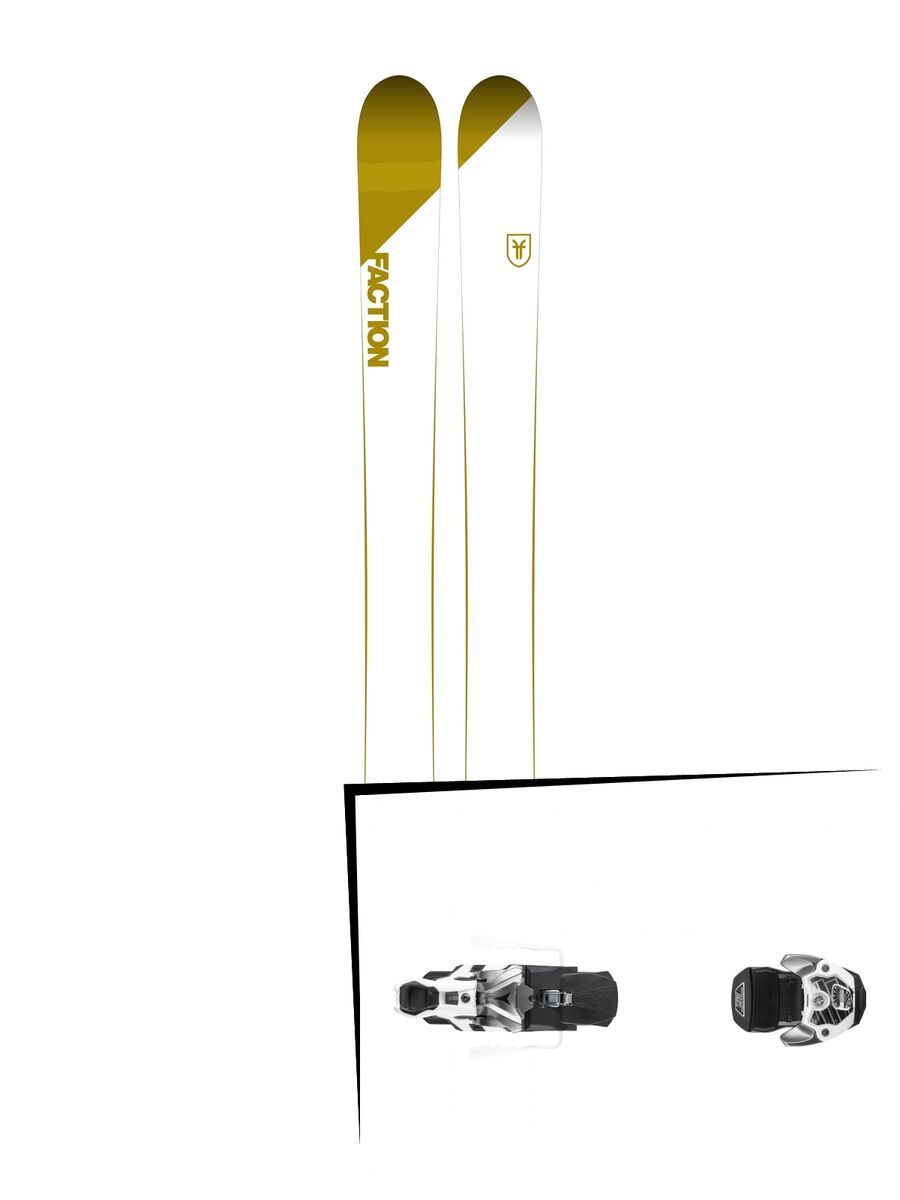 Set: Faction Candide 4.0 2018 + Atomic Warden MNC 13 gun metal/white - Bild 1