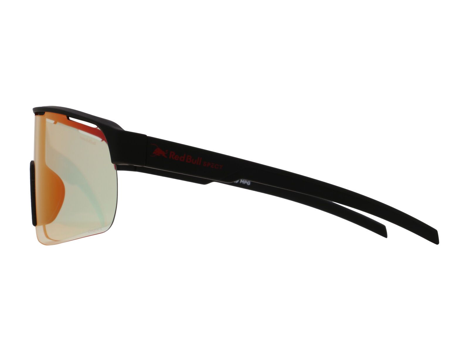 Red Bull Spect Eyewear Dakota, Photochromic/Red Mirror / soft touch black - Bild 6