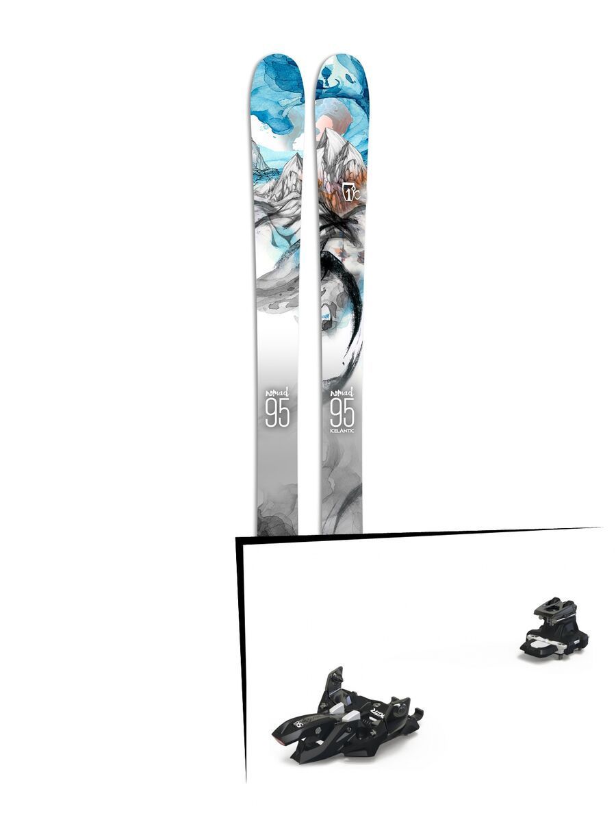 Set: Icelantic Nomad 2017 + Marker Alpinist 12 (2319301) - Bild 1