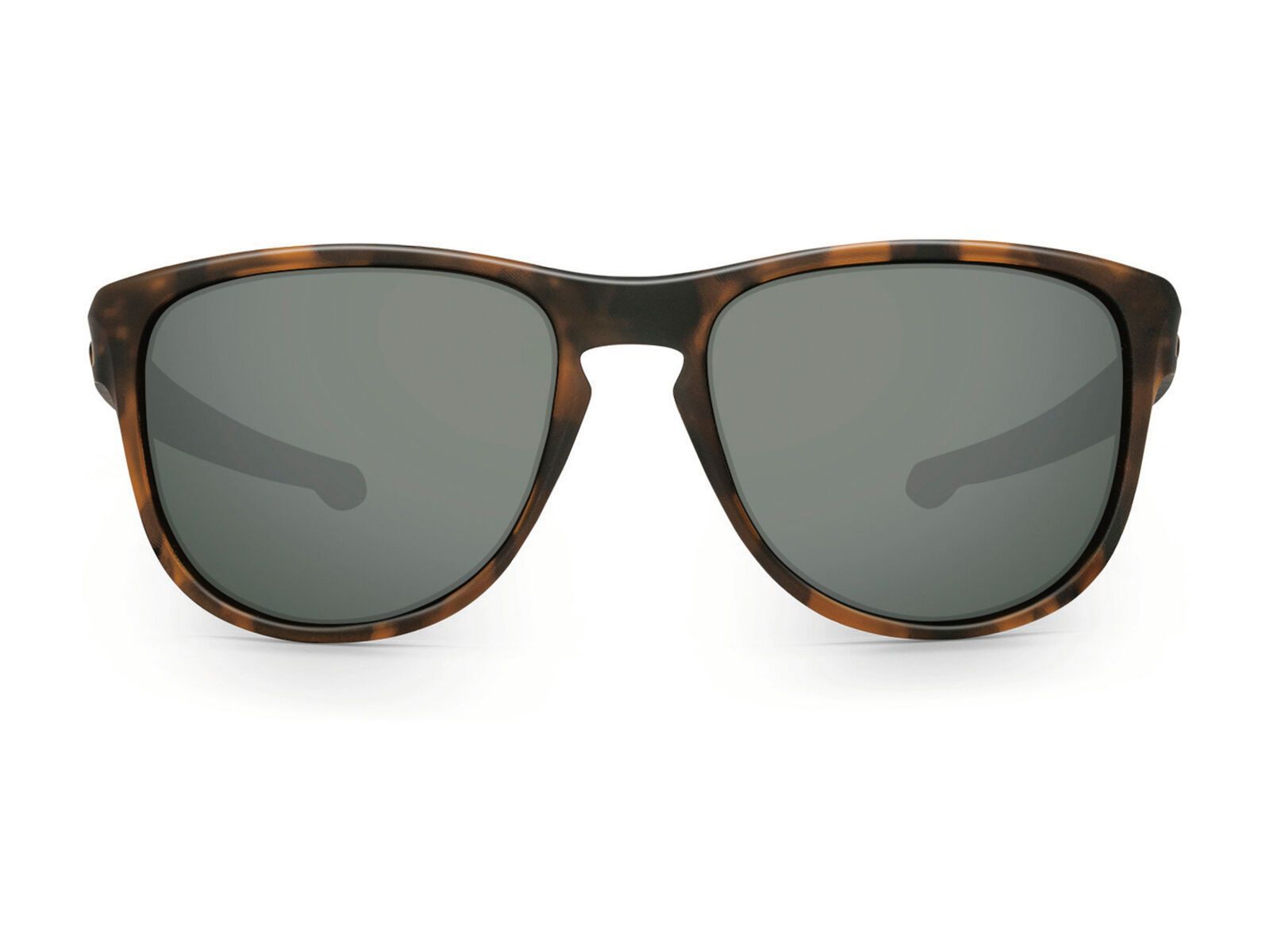 Oakley Sliver Round, brown tortoise/Lens: dark grey - Bild 3