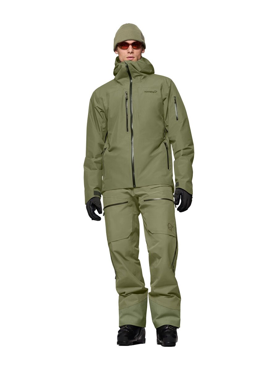 Norrona lofoten Gore-Tex Insulated Jacket M's, deep lichen green - Bild 4