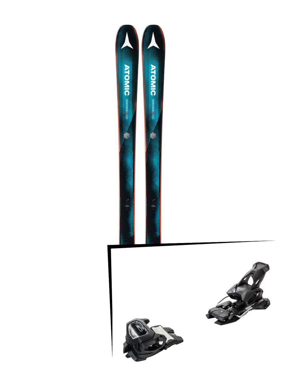 Set: Atomic Vantage 90 CTI 2018 + Tyrolia Attack² 14 AT solid black - Bild 1