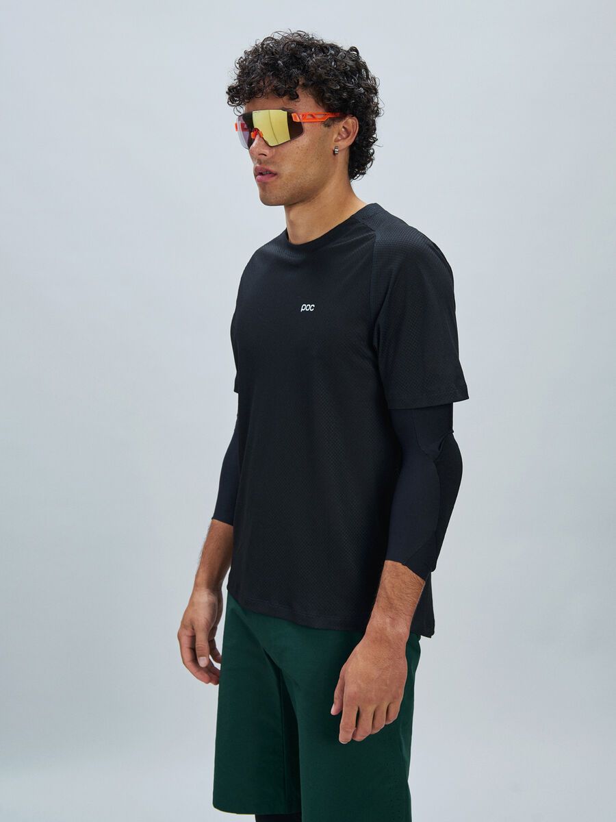 POC M's Motion Air S/S Jersey, uranium black - Bild 4