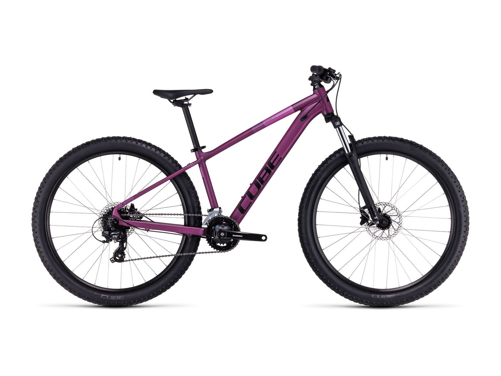 Cube Access WS 27.5, darkpurple´n´pink - Bild 1