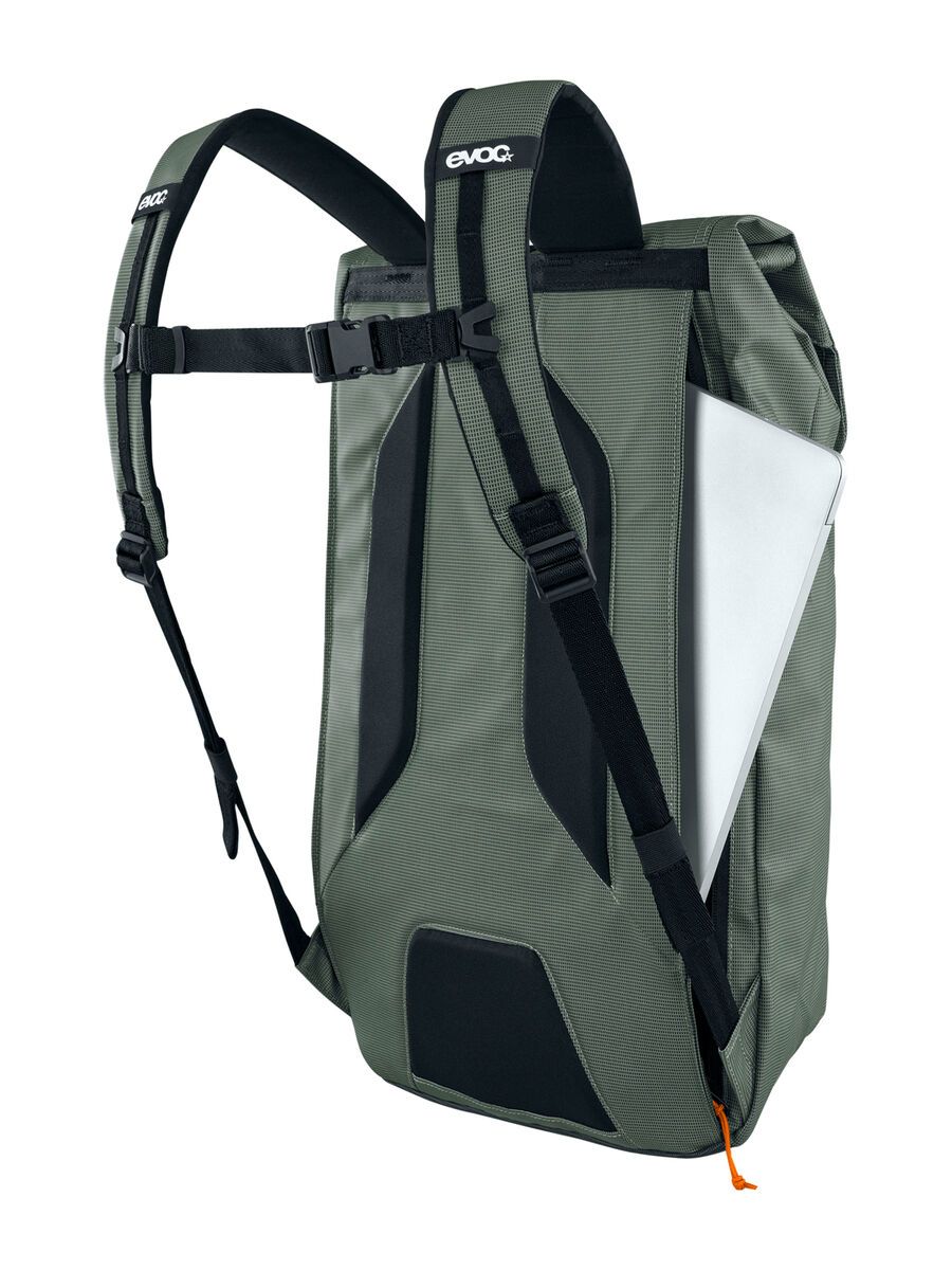 Evoc Duffle Backpack 16, dark olive/black - Bild 6