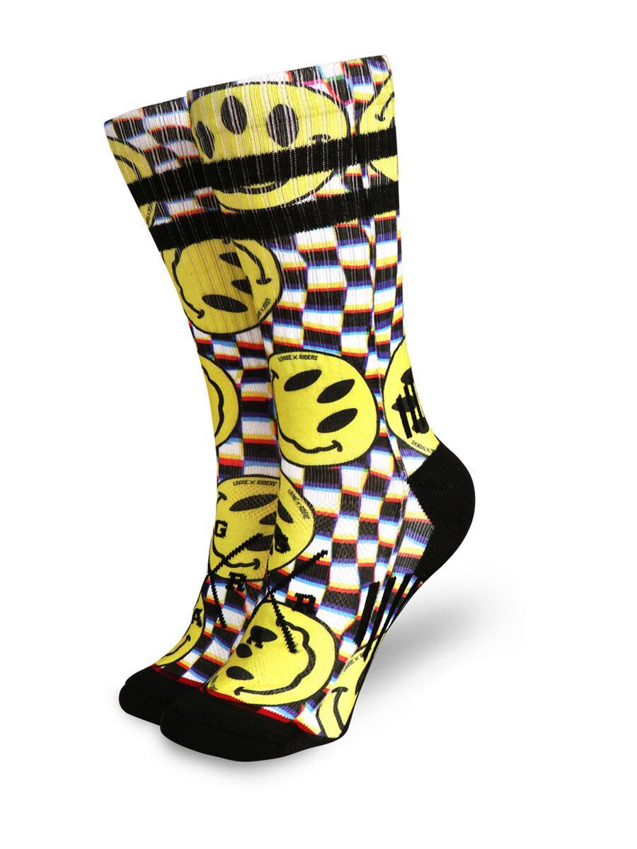 Loose Riders Socks Stoked!, yellow/black - Bild 1