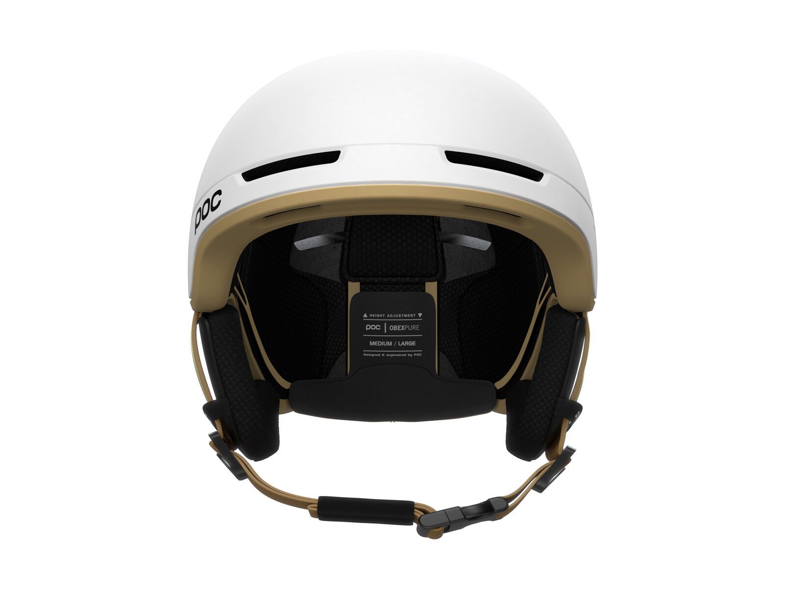 POC Obex Pure, hydrogen white/aragonite brown matt - Bild 2