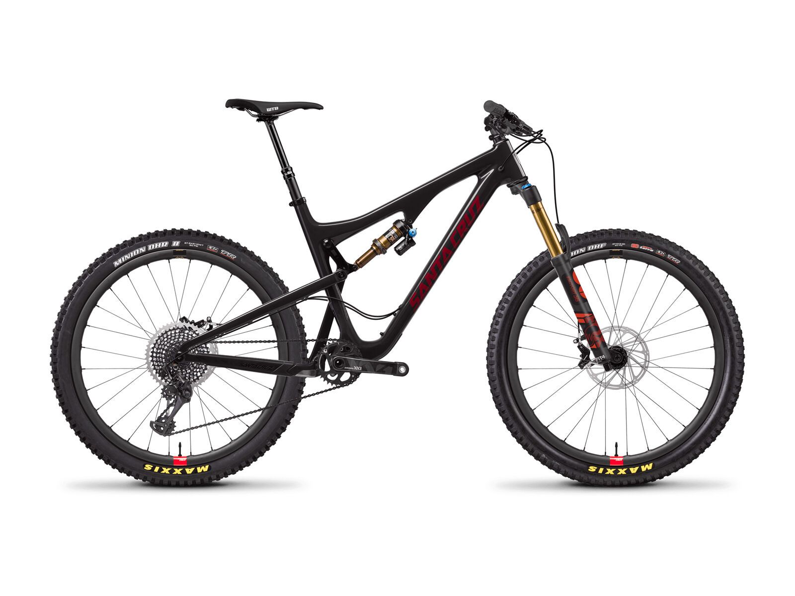Santa Cruz Bronson CC XX1 Reserve, gloss carbon and sriracha - Bild 1