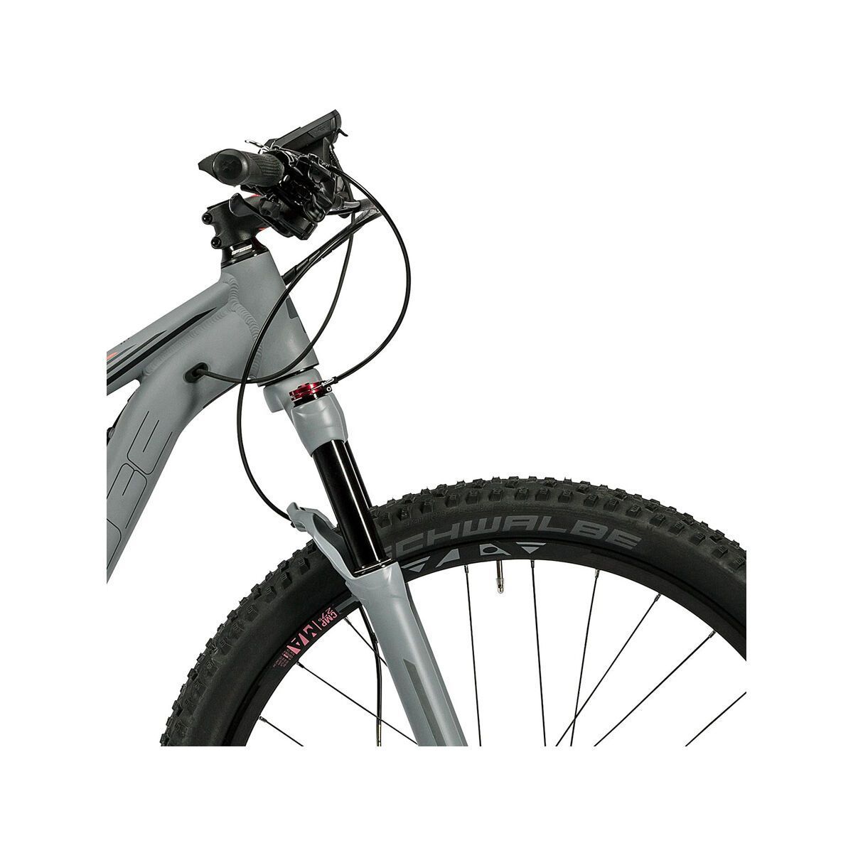 Cube Access WLS Hybrid SL 500 29, grey´n´neoncoral - Bild 5