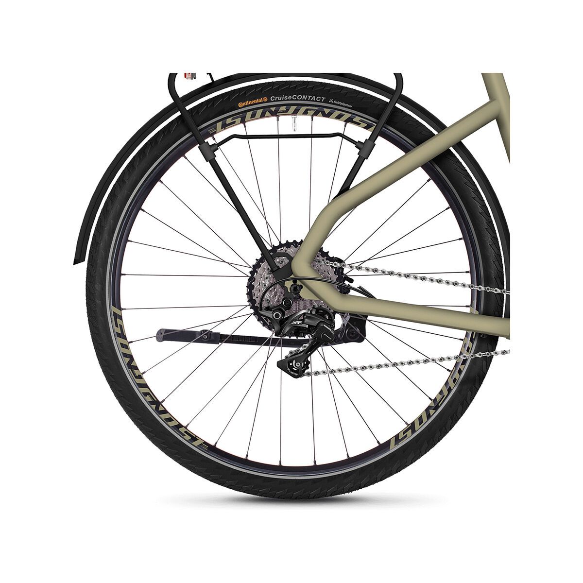 Ghost Hybride Square Trekking B5.8 W AL, ext gold/jet black - Bild 5