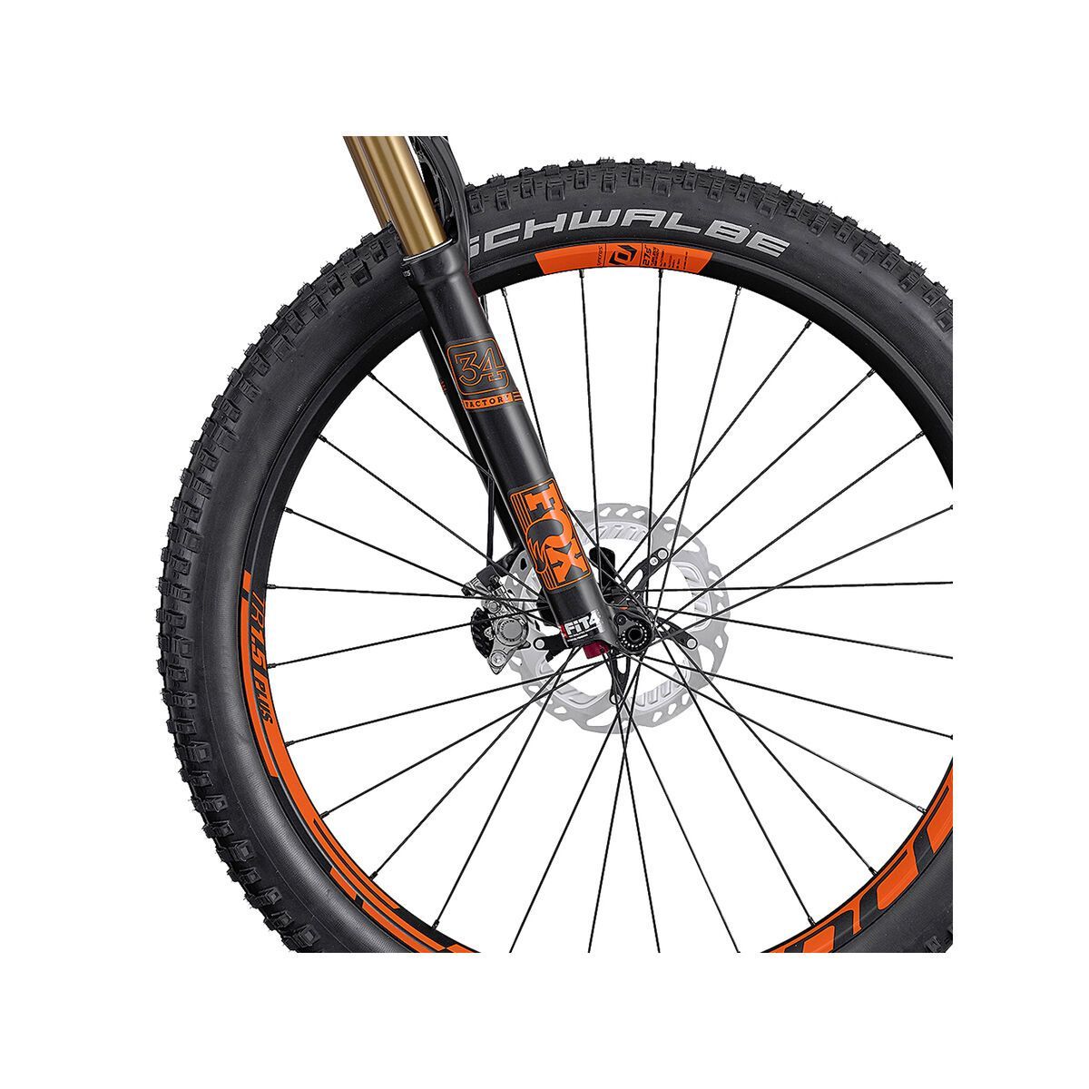 Scott Genius 700 Tuned Plus, black/orange - Bild 4