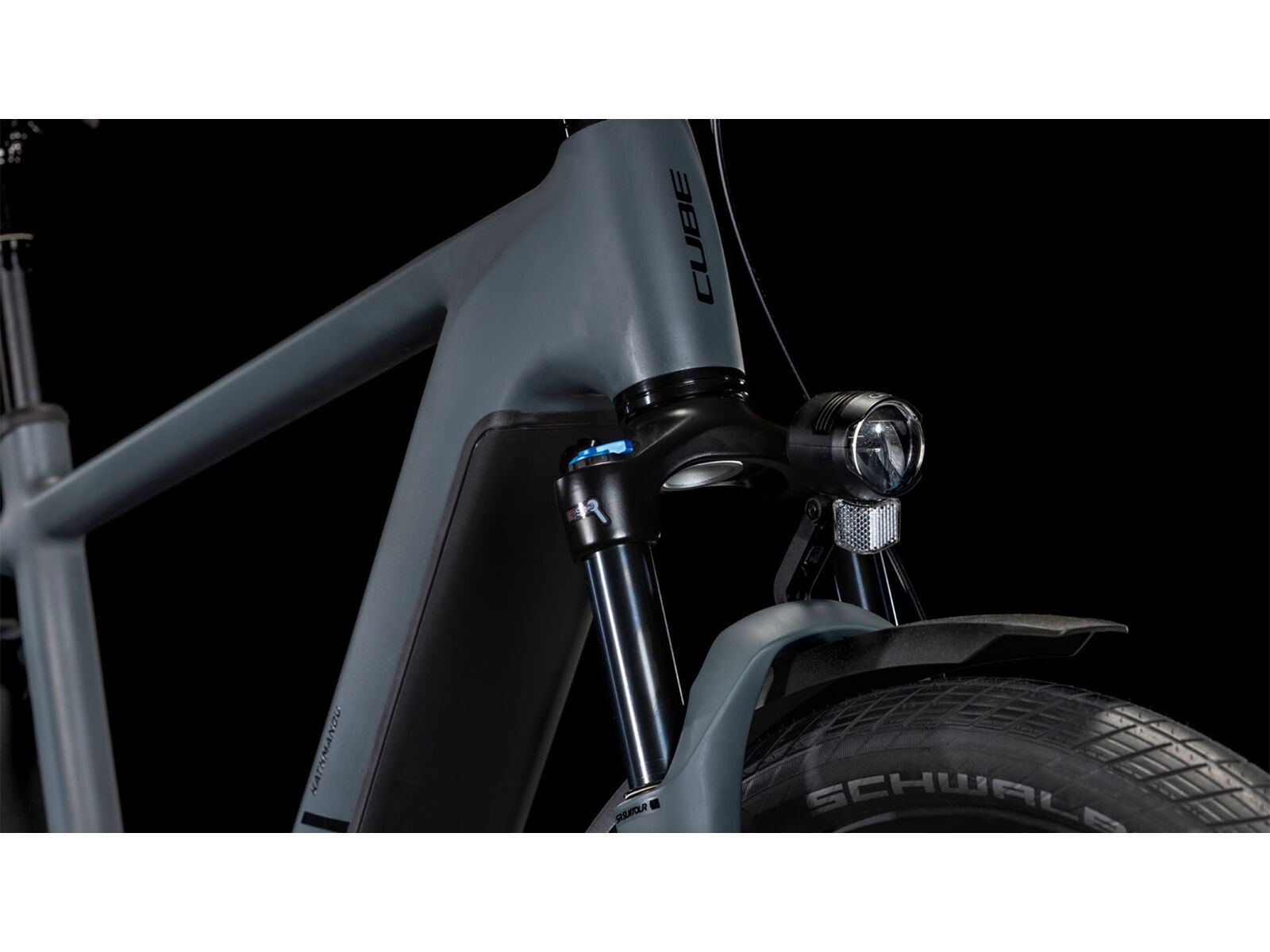 Cube Kathmandu Hybrid One 600, shadowgrey´n´black - Bild 7