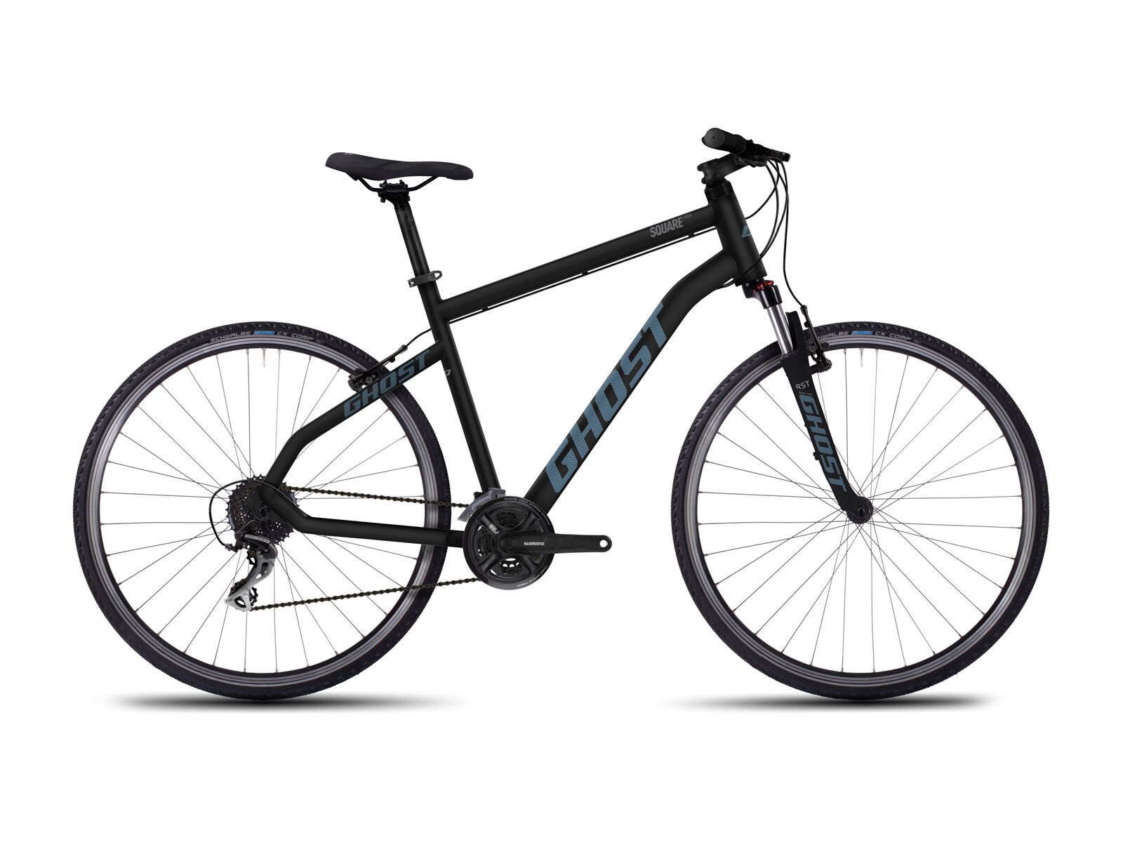 Ghost Square Cross 2, black/lightblue - Bild 1