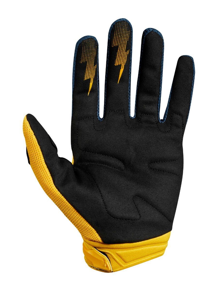 Fox Dirtpaw Glove, navy/yellow - Bild 2
