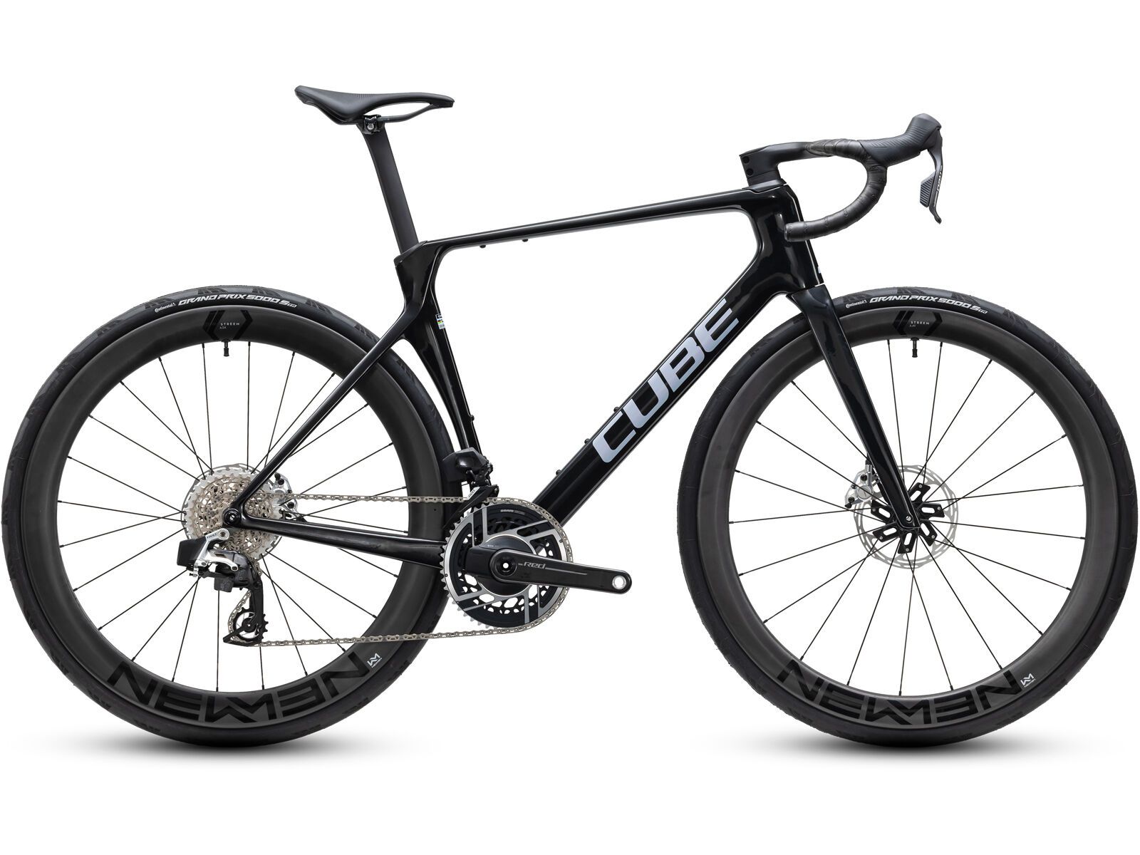 Cube Agree C:62 SLT AXS, blackpearl´n´switchwhite - Bild 1