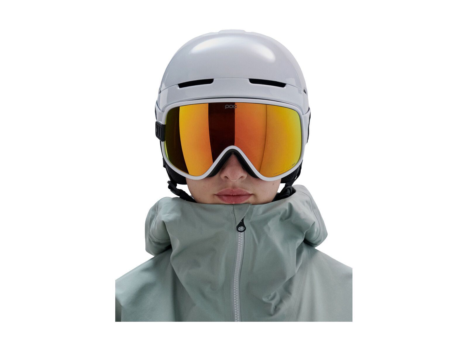 POC Vitrea Mid, Clarity Int. Partly Sunny Orange / hydrogen white - Bild 5