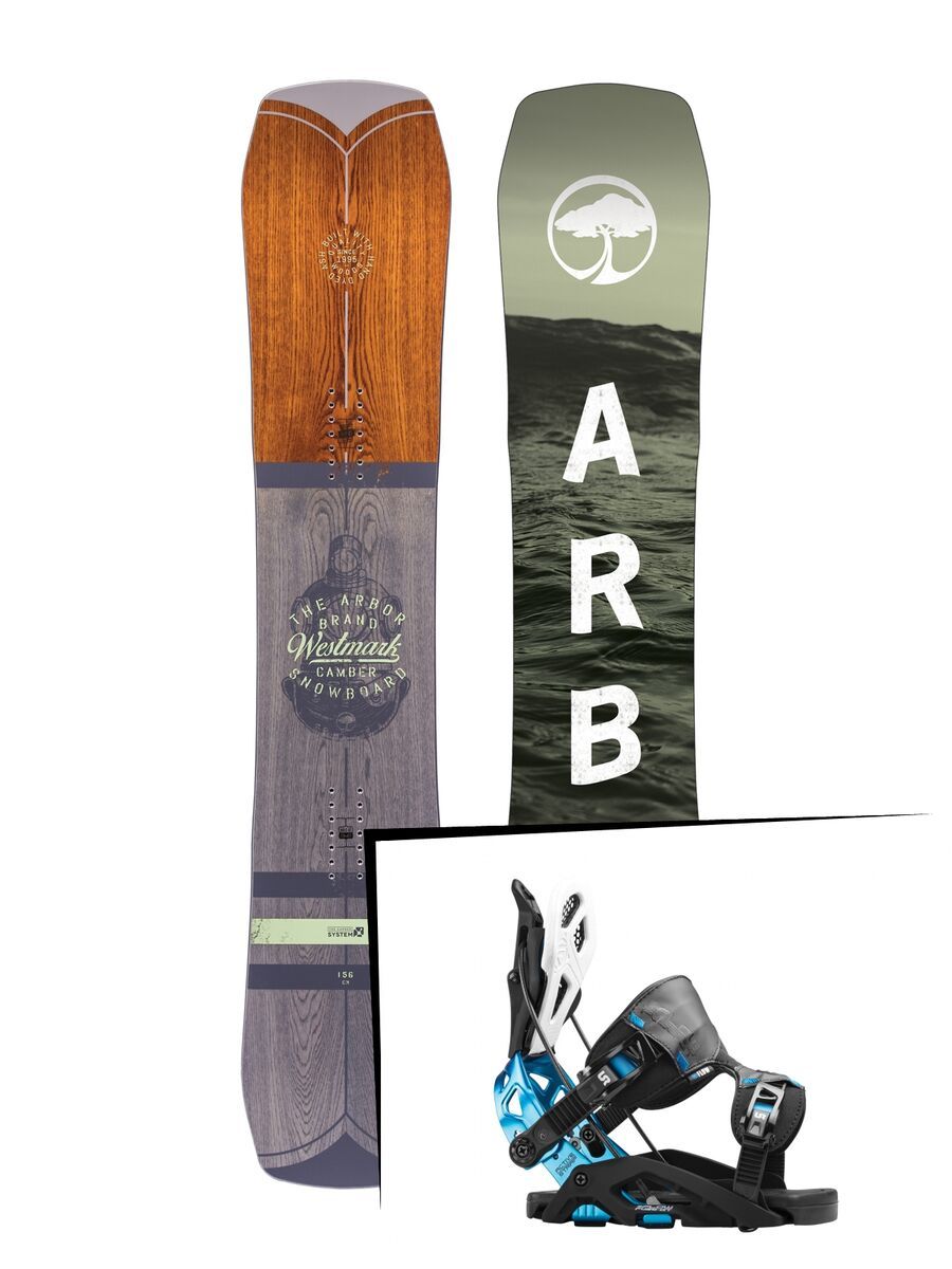 Set: Arbor Westmark Camber 2017 + Flow Fuse-GT (1513133S) - Bild 1