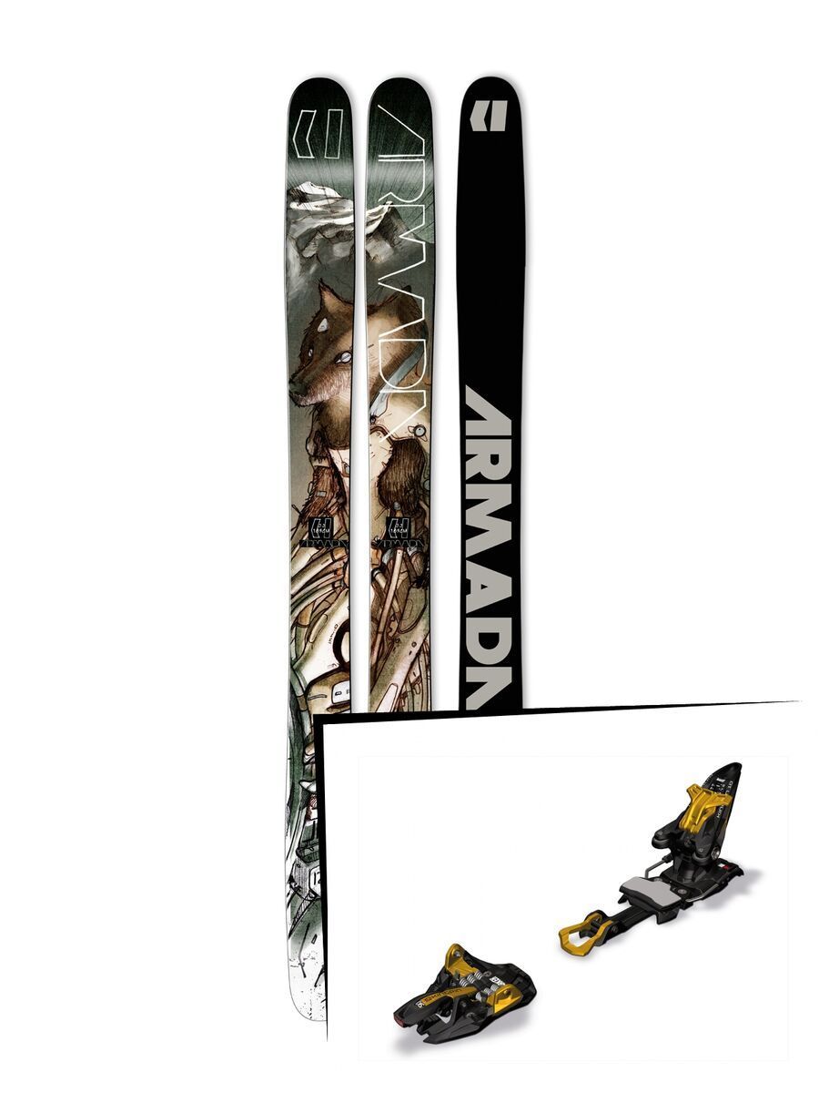 Armada Set: JJ 2.0 2016 + Marker Kingpin 10 - Bild 1