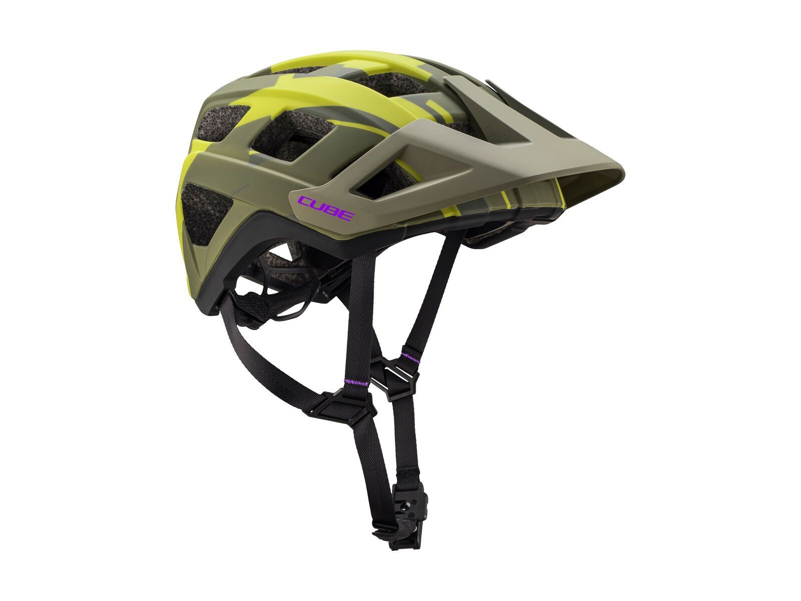Cube Helm Badger, green camo - Bild 1