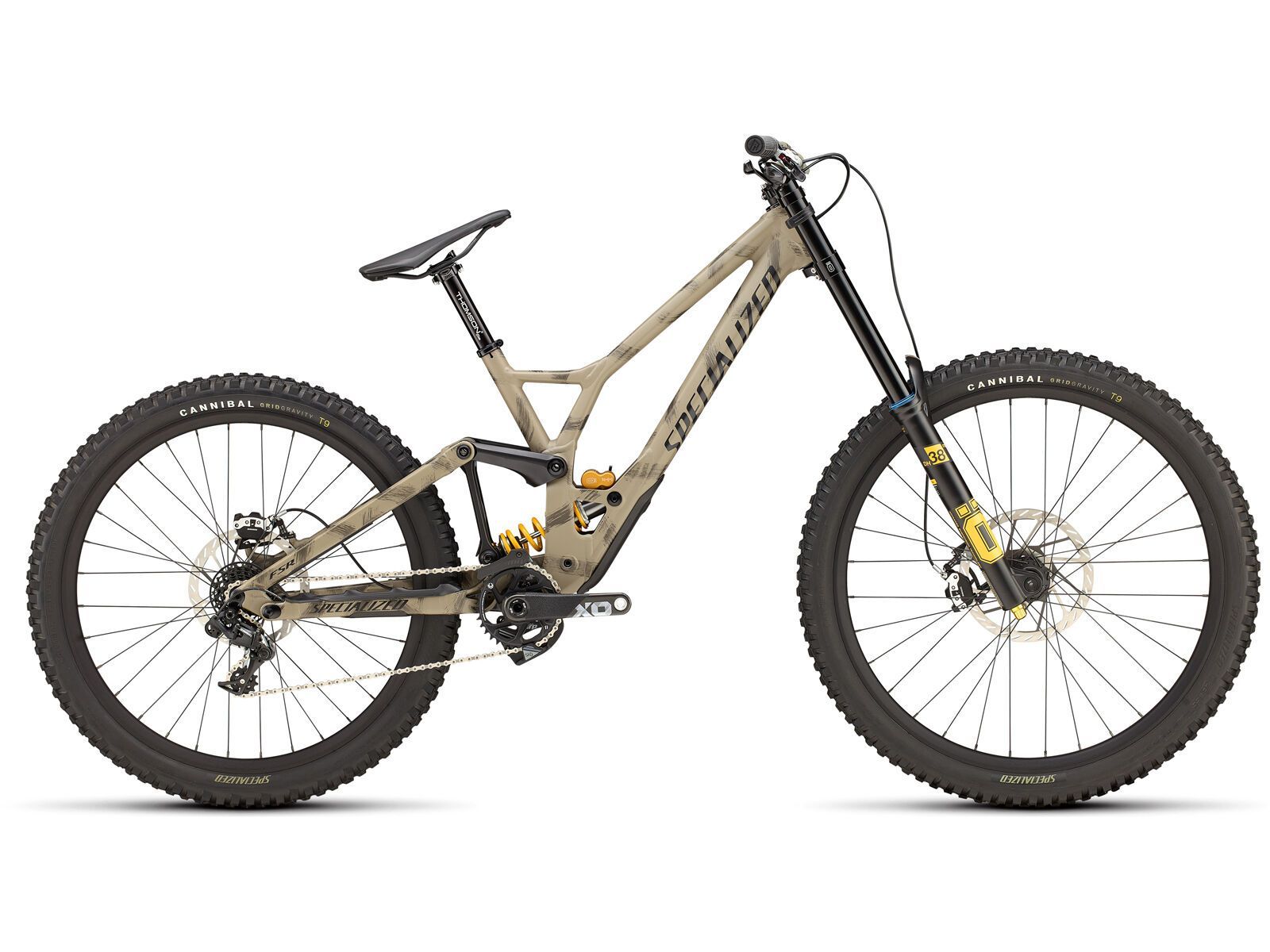 Specialized Demo Race, satin taupe/black/brushed - Bild 1