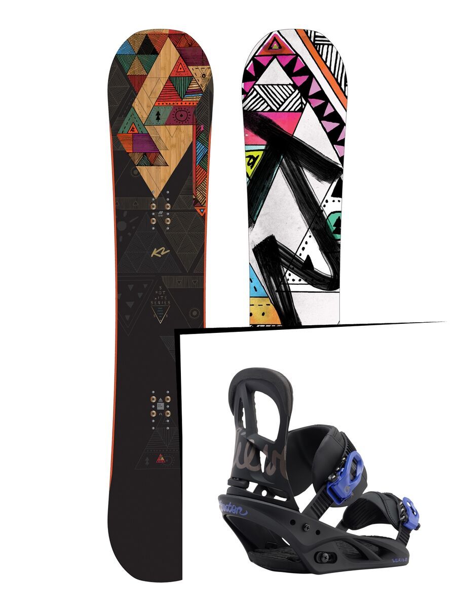 Set: K2 Spotlite 2017 + Burton Scribe (1712908S) - Bild 1