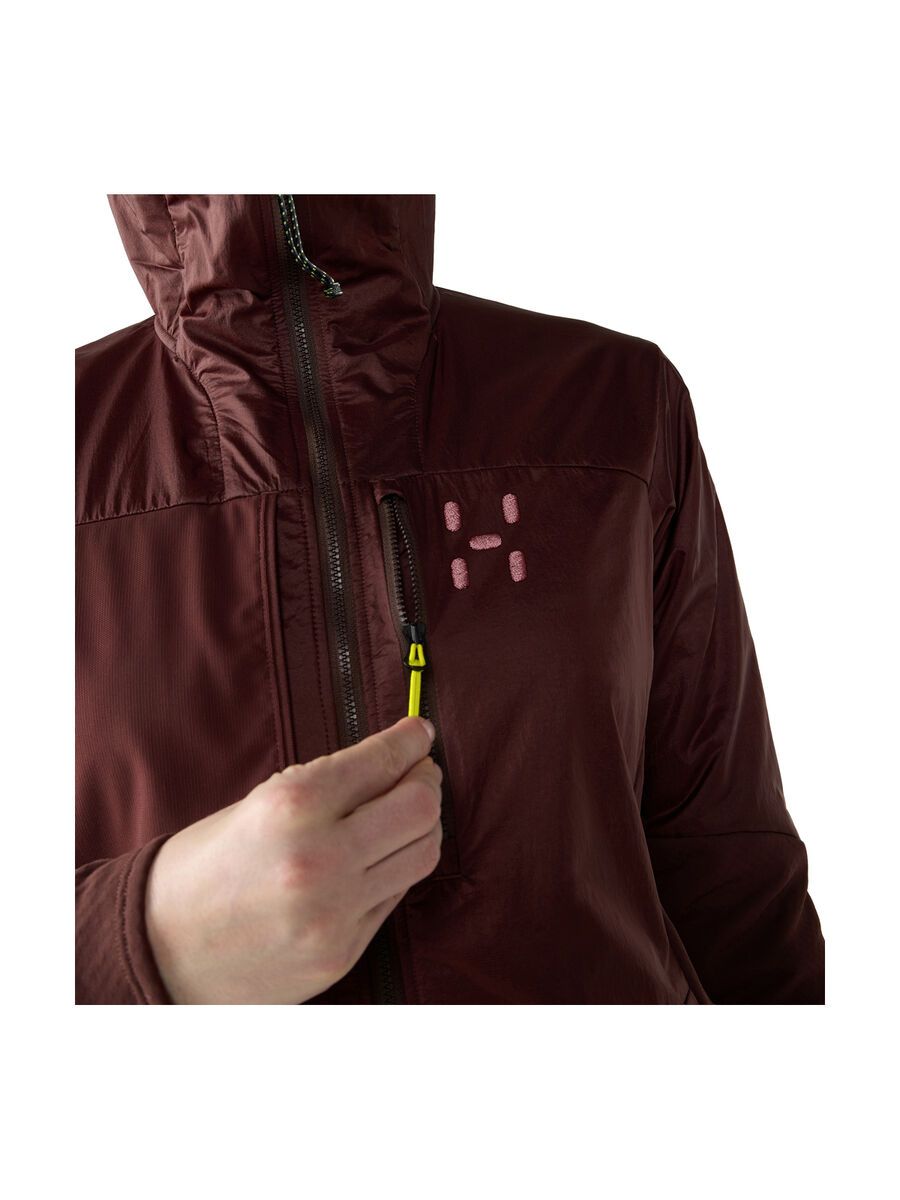 Haglöfs Nallo Touring Hybrid Mid Women, maroon trail - Bild 7