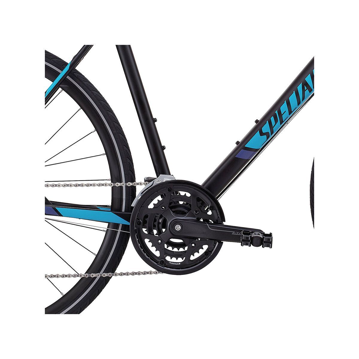 Specialized Sirrus Sport Disc, black/cyan/deep blue - Bild 3