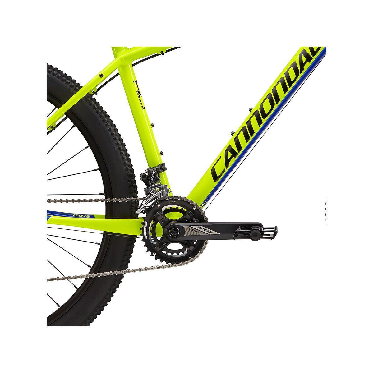 Cannondale Trail 1 27.5, volt w/ cerulean blue and jet black, gloss - VLT - Bild 3