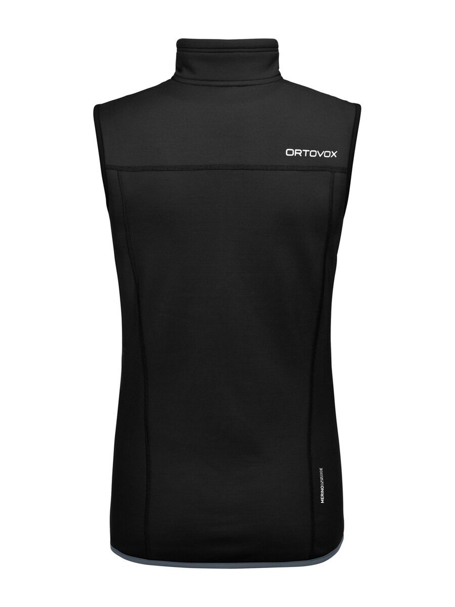 Ortovox Merino Fleece Vest W, black raven - Bild 2