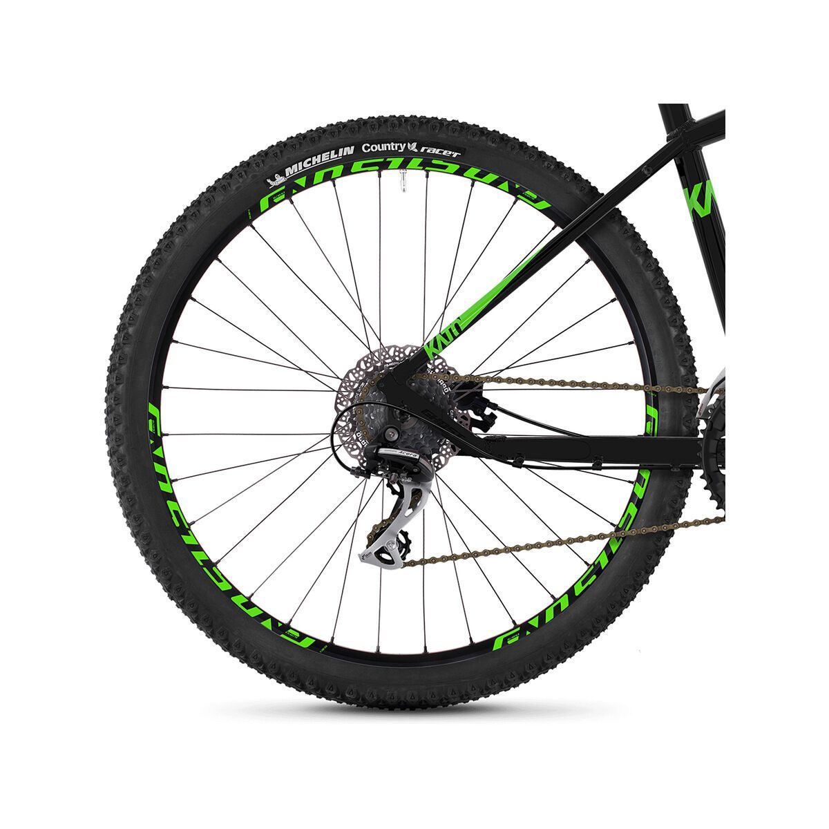 Ghost Kato 2.7 AL, night black/riot green - Bild 5
