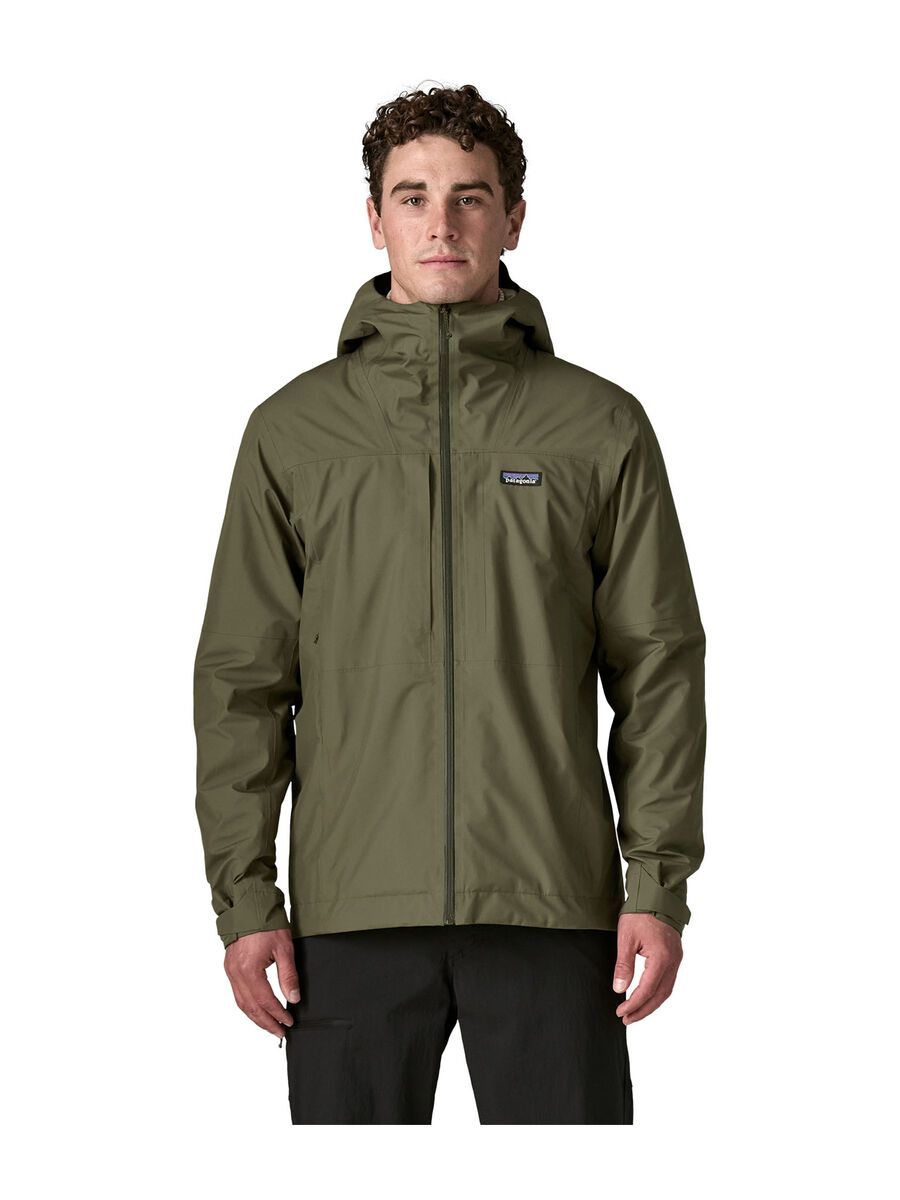 Patagonia Men's Insulated Boulder Fork Rain Jacket, basin green - Bild 2