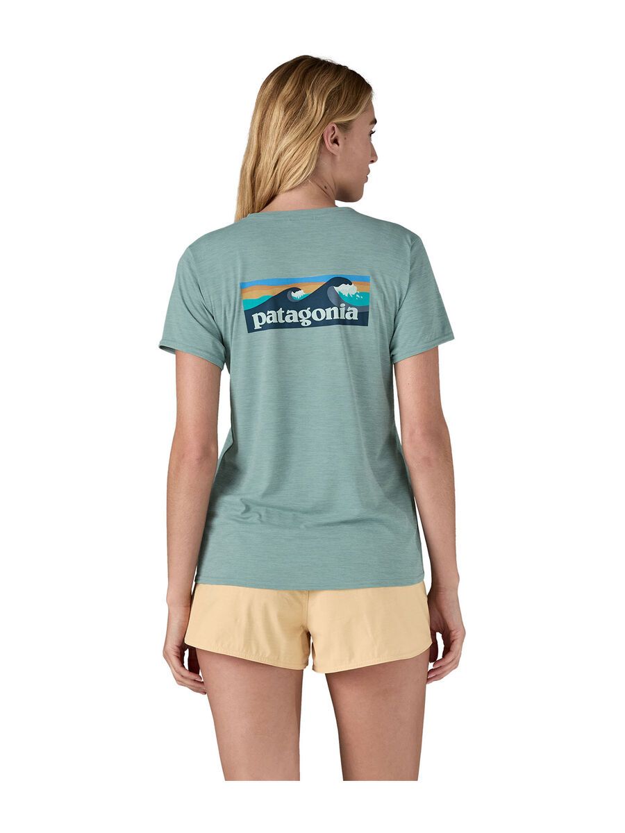 Patagonia Women's Capilene Cool Daily Graphic Shirt - Waters, thermal blue x-dye - Bild 4