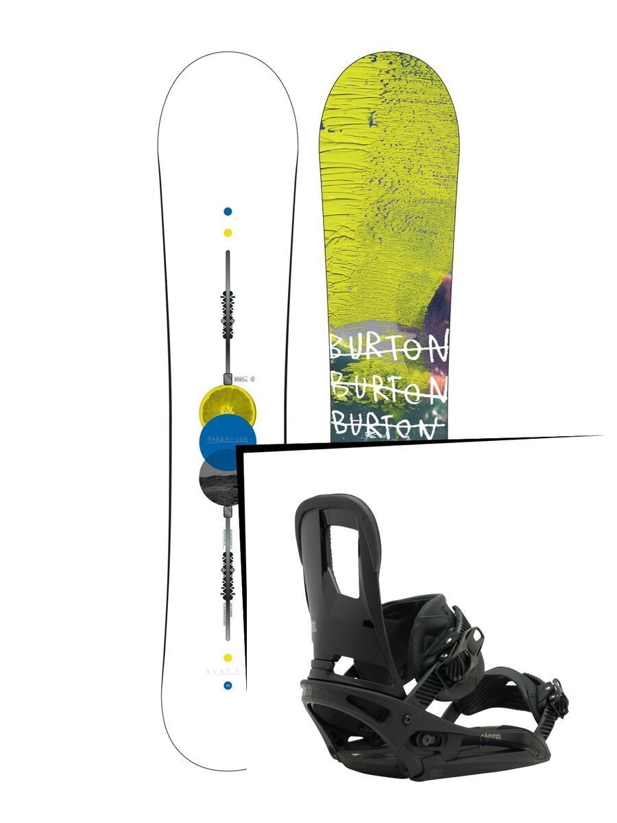 Burton Set: Barracuda 2016 + Burton Cartel EST - Bild 1